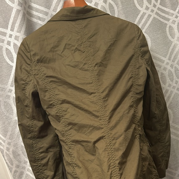 Bianca Nygarg - Military Green Button Up Light Jacket with Pockets Size 6 Women - Picture 8 of 8